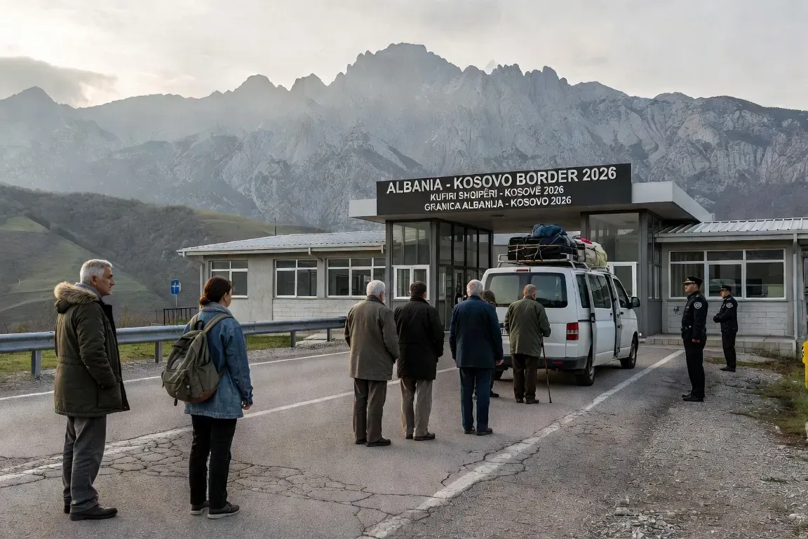 Frontière Albanie Kosovo