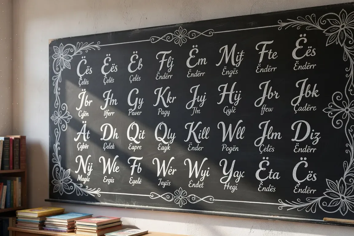 Alphabet albanais