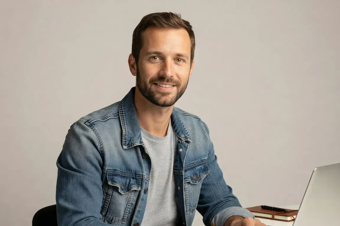 Portrait de Lucas Martin, nomade numérique français installé à Tirana en Albanie